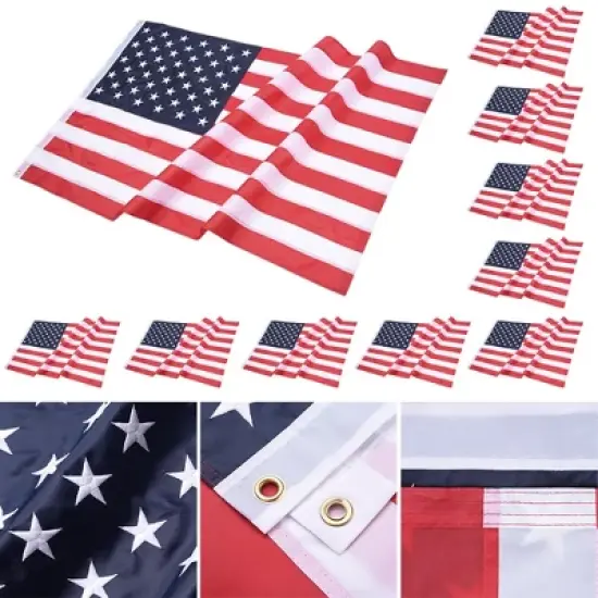 Yescom 3x5 Ft US Flag Polyester Oxford Fabric image {10}