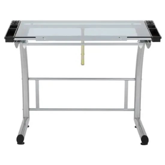 Triflex Drawing Table Soft Silver - Studio Designs image {5}