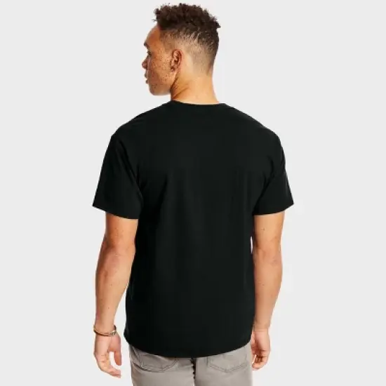 Hanes Beefy-T Unisex Pocket T-Shirt, Value 2-Pack image {2}