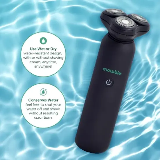 Mowbie Men's Light Treatment Rotary Shaver image {8}