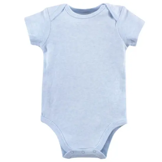 Luvable Friends Baby Boy Cotton Bodysuits 5pk, Gentleman image {1}