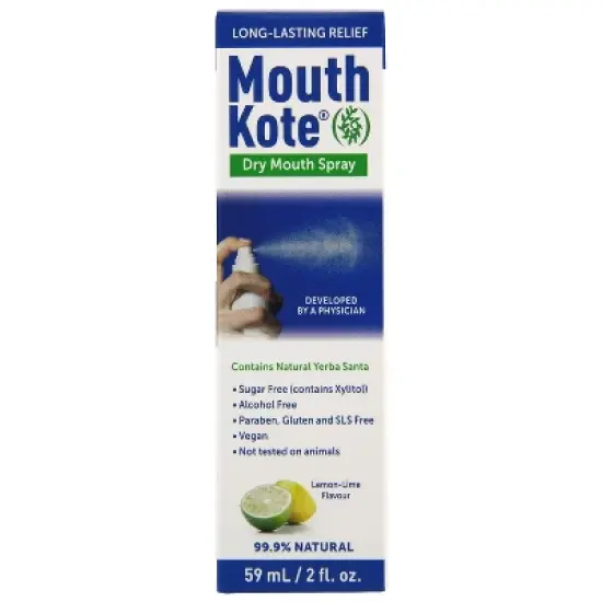 Mouth Kote Dry Mouth Spray Lemon Lime 2 Oz image {5}