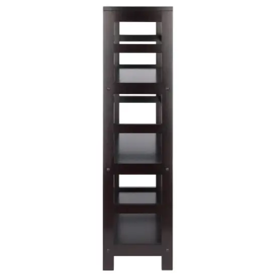 42" 3 Section Wide Bookshelf Espresso - Winsome image {2}