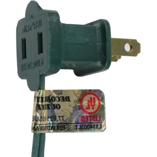 Northlight Transparent C9 Christmas String Lights - Blue - 24' Green Wire - 25ct image {2}