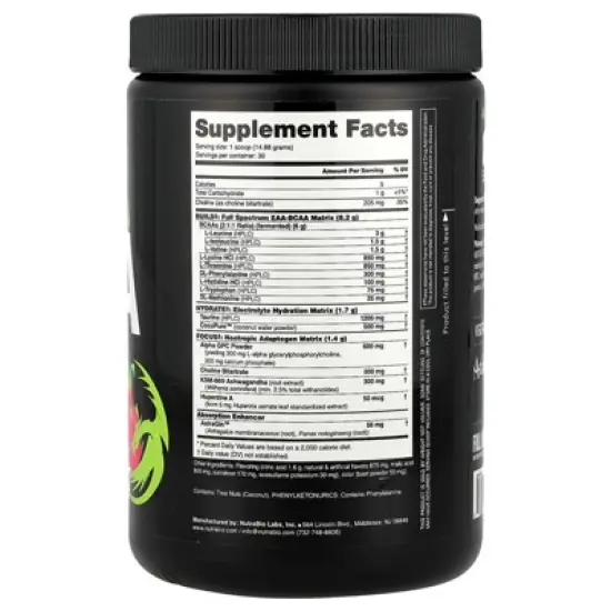 NutraBio Alpha EAA, Dragonfruit Candy, 0.98 lb (446 g) image {1}