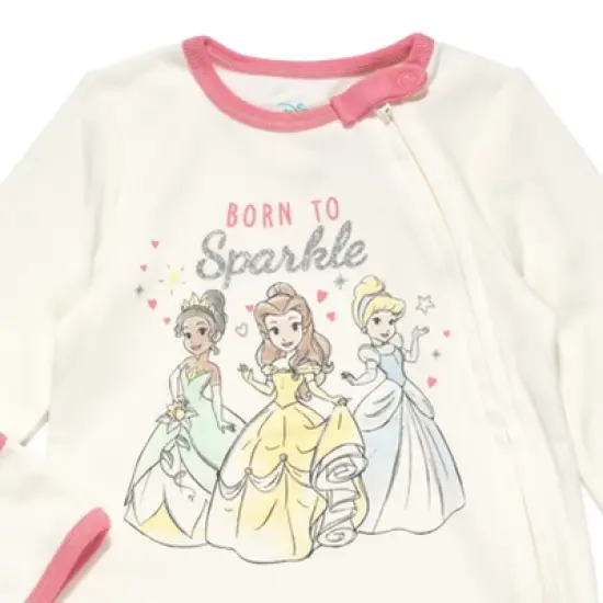 Disney Winnie the Pooh,Lion King,Pixar Monsters Inc.,Princess Baby Sleep N' Play Coverall Bib Blanket and Burp Cloth 4 Piece Outfit Set Newborn  image {5}