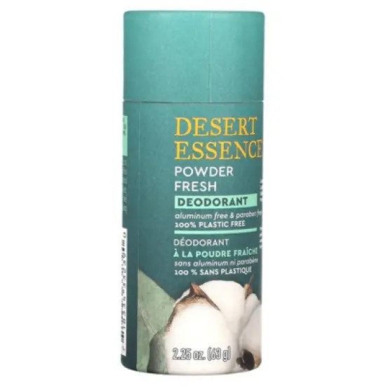 Desert Essence Deodorant, Powder Fresh , 2.25 oz (63 g) image {3}