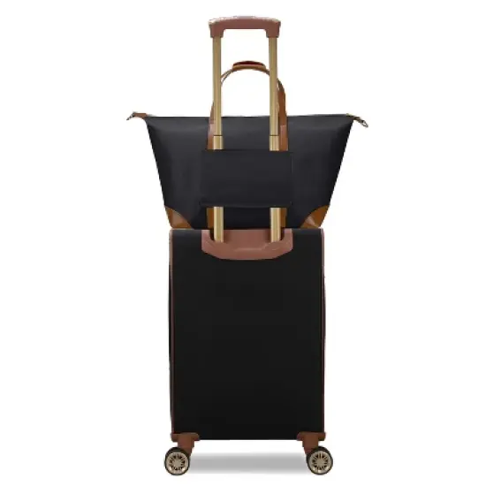 Stella Blanc Belle 2-Piece Softside Carry-On and Tote Set image {1}