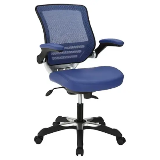 Edge Mesh Back with Leatherette Seat Office Chair - Modway image {8}
