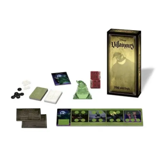 Ravensburger Disney Villainous: Filled with Fright Board Game: Strategy Game for 2-4 Players, Creative Thinking image {3}