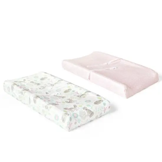 Lush D&eacute;cor Soft & Plush Changing Pad Cover image {6}