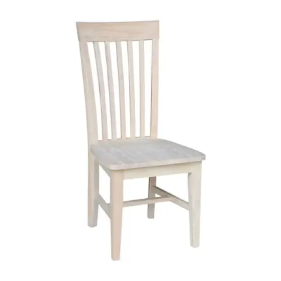 Set of 2 Tall Mission Chairs - International Concepts image {8}