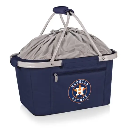 MLB Houston Astros Metro Basket Collapsible Cooler Tote - Navy Blue image {4}