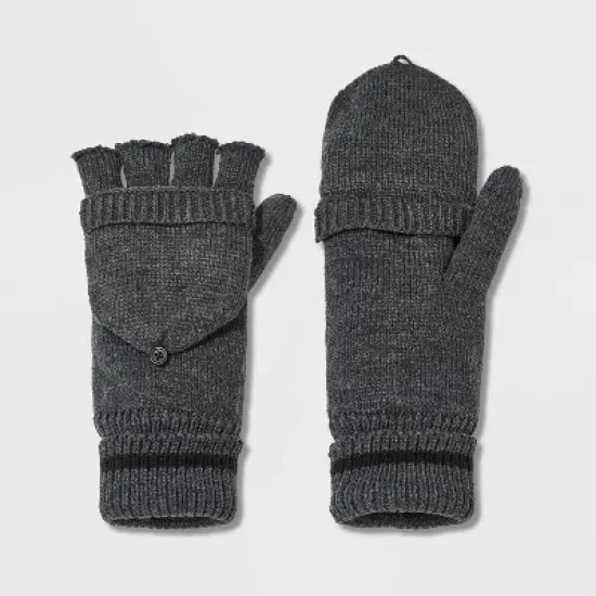 Men's Convertible Mittens with Fleece Lined - Goodfellow & Co&trade; image {3}