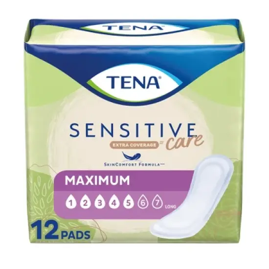 TENA Intimates Maximum Bladder Control Pad Heavy Absorbency image {1}