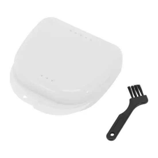 Unique Bargains Compact Braces Box with Brush 1 Set image {8}