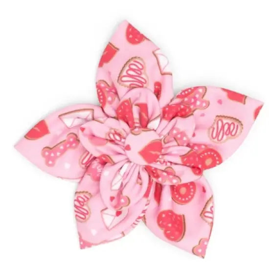 The Worthy Dog Love & Kisses Adjustable Flower Accessory image {3}