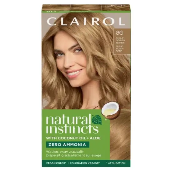 Natural Instincts Clairol Demi-Permanent Hair Color Cream Kit - Blonde image {10}