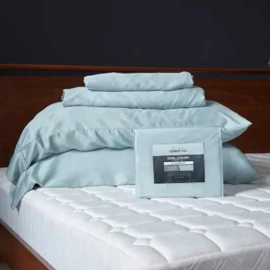 400 Thread Count Cool Luxury Sheet Set - Tempur-Pedic image {7}