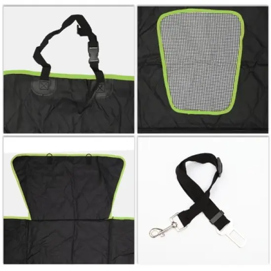 Unique Bargains Waterproof Anti-slip Car Seat Cover for Pet 1 Pc image {2}