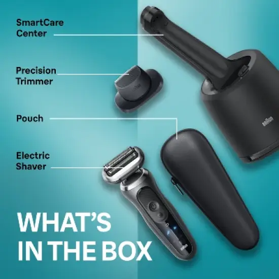 Braun Series 7-7171cc Rechargeable Wet & Dry Shaver + Smart Care Center image {5}