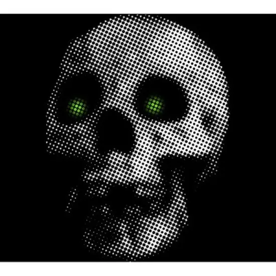 Boy's Design By Humans Giant Halloween Skull By robotface T-Shirt image {1}