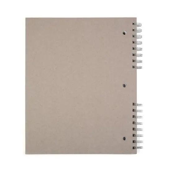Altitude 100pg 1 Subject College Ruled Notebook 9"x11" Split Wire Warm Gray image {4}