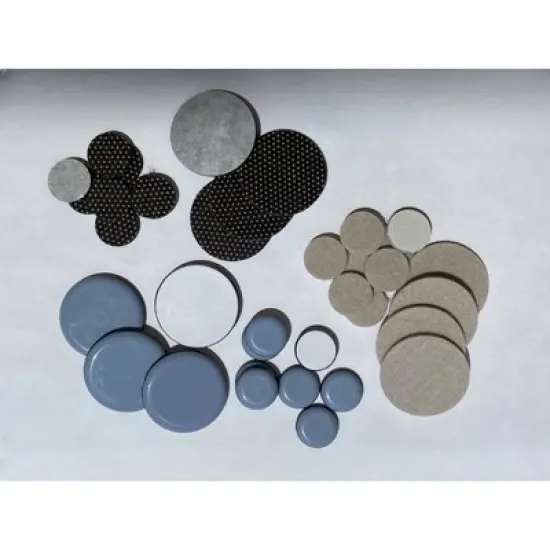 Magic Sliders 36pk Combo Sliders Adhesive Grippers Felt Pack image {2}