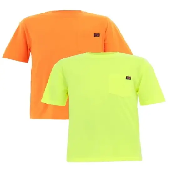 Wrangler Workwear Men's Short Sleeve Pocket Tee 2-Pack bundle image {7}