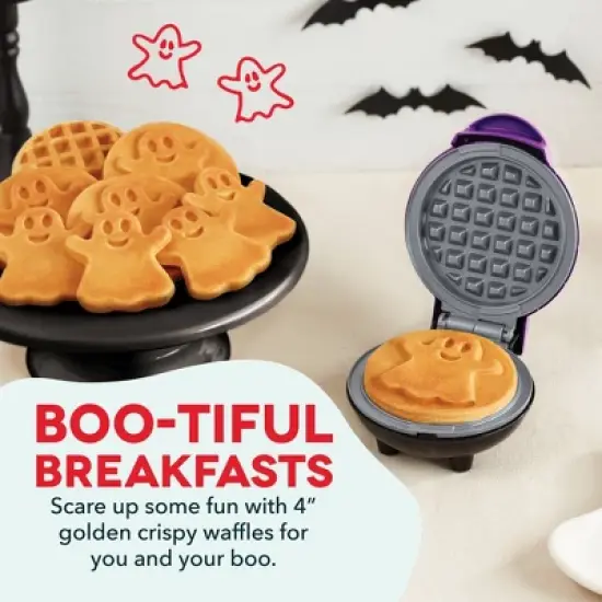 Dash Ghost Mini Waffle Maker image {2}