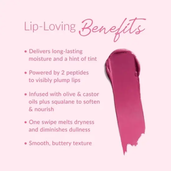 DHC Color Lip Cream Moisturizing Balm - Pink - 0.05oz image {5}