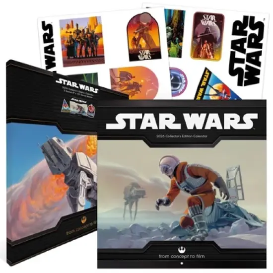 Star Wars 2026 Collector's 12.63"x12.63" Edition Calendar image {10}