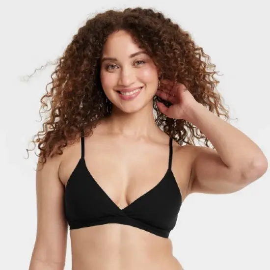 Women's Luxe Stretch Unlined Triangle Bralette - Auden&trade; image {5}