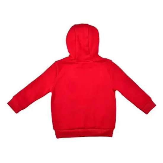 Children's Apparel Network Toddler Mickey Mouse & Friends Mickey Mouse Relaxed Fit Long Sleeve Hooded Basic Sweatshirt - Red 4T image {1}