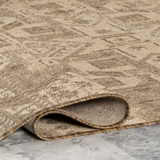 nuLOOM Toyah Southwestern Indoor/Outdoor Patio Area Rug image {3}