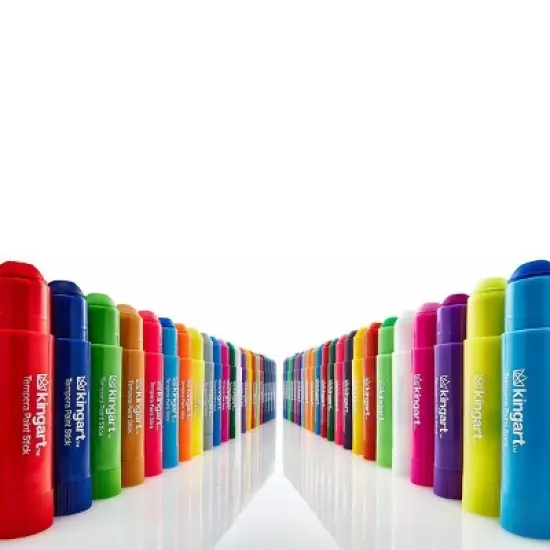 KINGART Tempera Paint Sticks, 12 Colors image {10}
