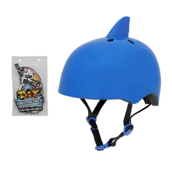 Raskullz Cling Shark Child Helmet - Blue image {2}