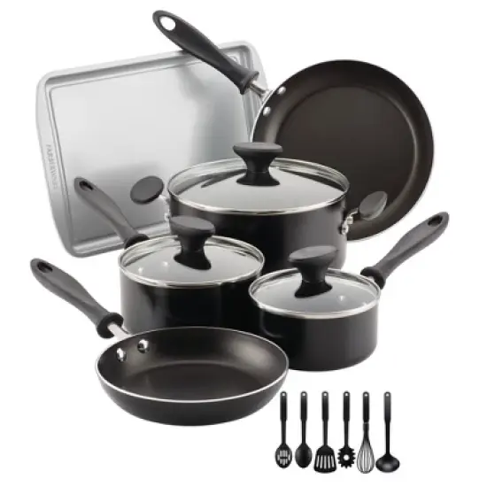 Farberware Reliance 15pc Aluminum Nonstick Cookware Set with Prestige Tools image {10}
