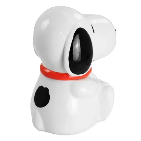 Gibson Peanuts Classic Snoopy Cookie Jar in White image {4}