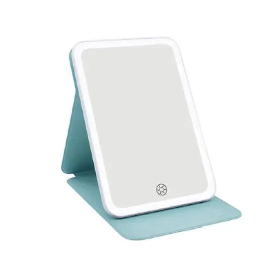 Impressions Vanity Touch Tablet Mini Tri-Tone LED Makeup Mirror image {15}