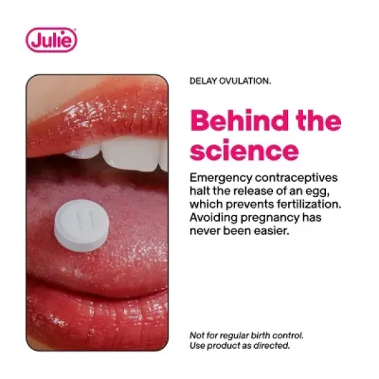 Julie Emergency Single Contraceptive Tablet image {3}
