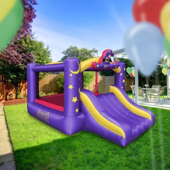 Cloud 9 Wizard Bounce House with Blower - Inflatable Bouncer with Slide and Large Jumping Area image {6}
