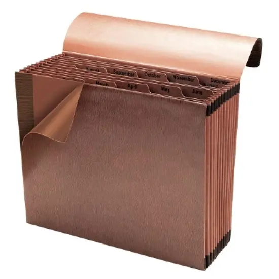 Smead Jan-Dec Expanding File 12 Pocket Letter Redrope Printed 70388 image {6}