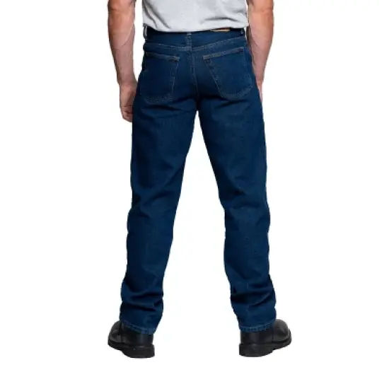 Full Blue Men's 5-Pocket Relaxed Fit Jean image {2}