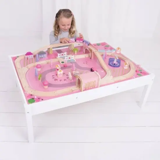 Bigjigs Rail Magical Train Set and Table image {2}