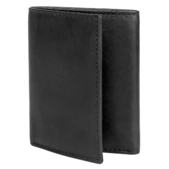 J. Buxton Dakota Three-Fold Leather Wallet with ID Window image {5}