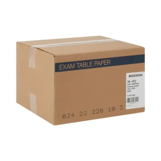 McKesson Table Paper White Smooth 225' Length per Case image {2}
