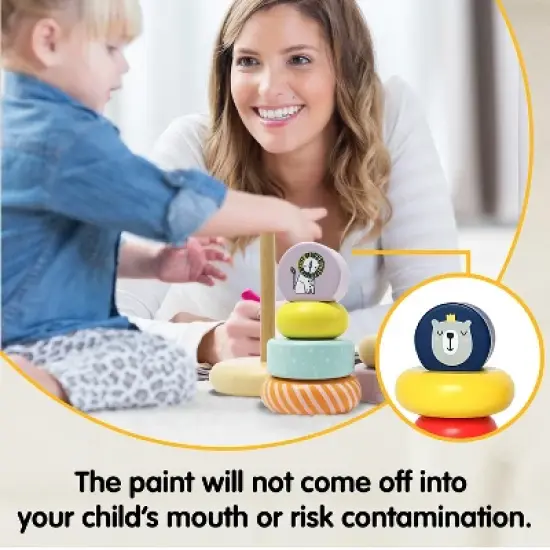 Leo & Friends Alice Wooden Stacking Toy image {5}