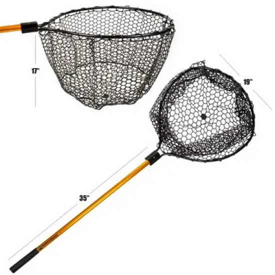 56-Inch Retractable Landing Net, Fishing Accessory For Catch-and-Release by Wakeman Outdoors image {1}