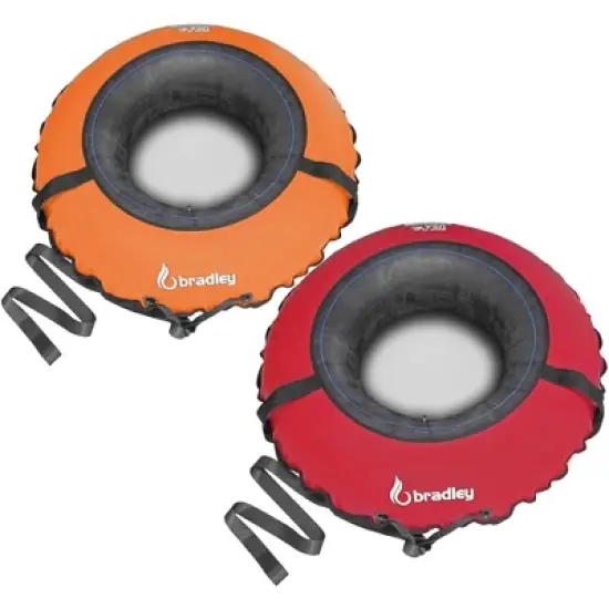 Bradley Set of 2 heavy duty tubes for floating the river; Whitewater tube; Rubber inner tube with cover for river floating; river raft image {18}